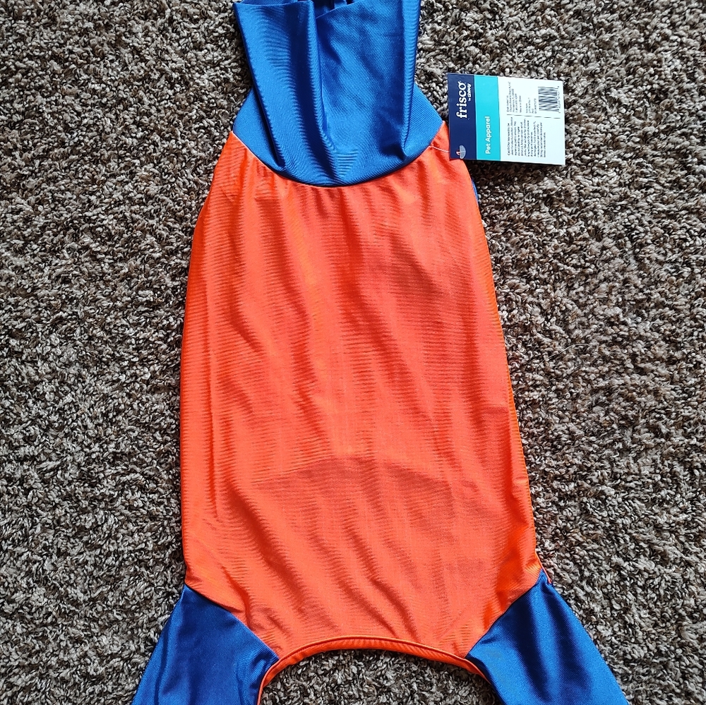 Chewy Frisco UPF Colorblock Dog/Cat Playsuit